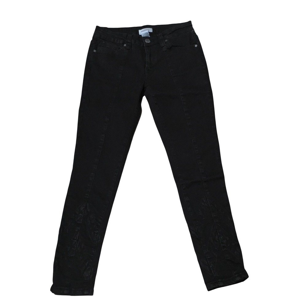 OSo Casuals Womens Black High‎ Rise Skinny Stretch Jeans Style 5378 Size 0